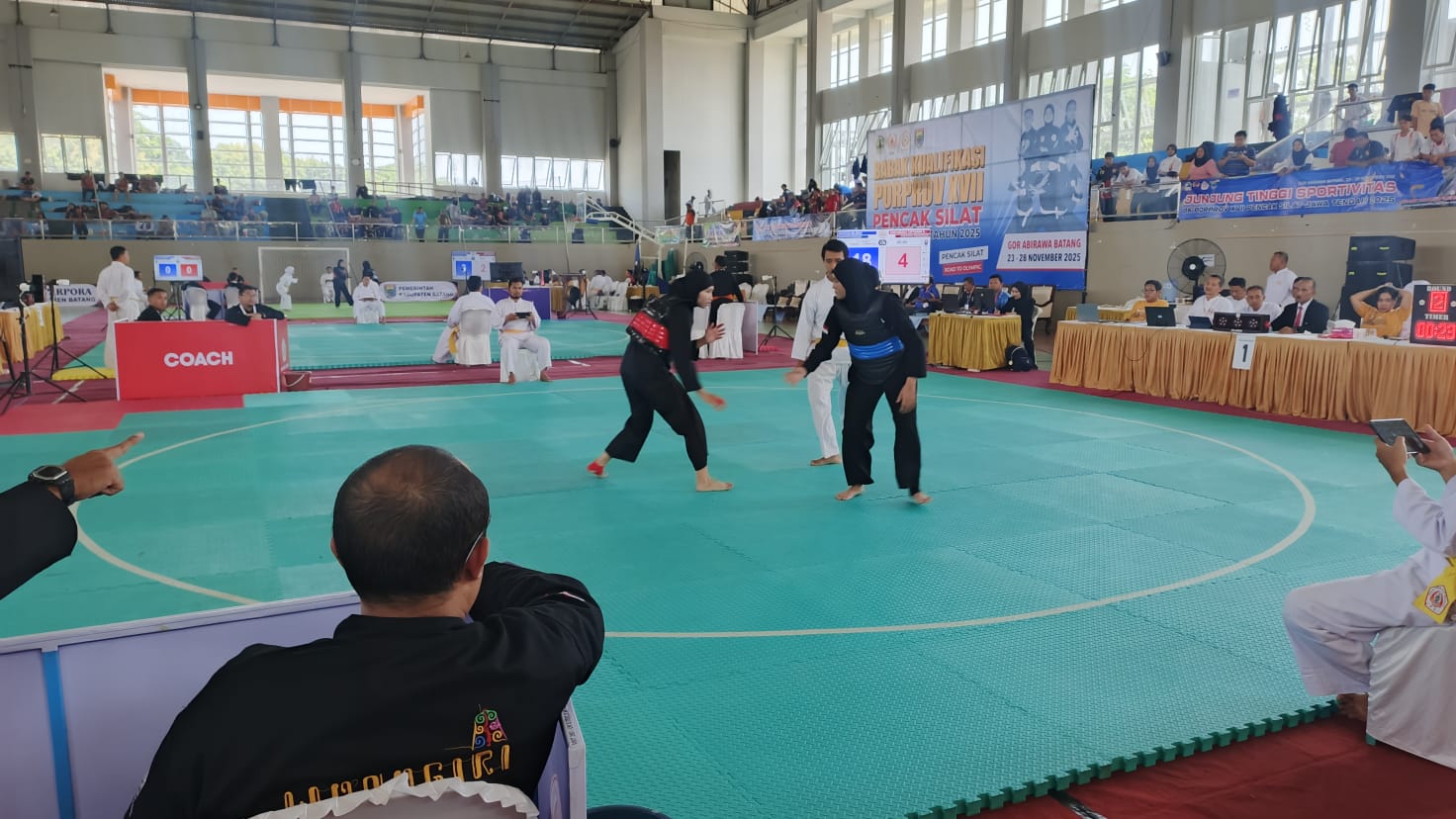 220 Tiket Porprov 2026 Diperebutkan! Arena BK Pencak Silat Jateng Memanas, Kejutan Bermunculan di Hari Kedua