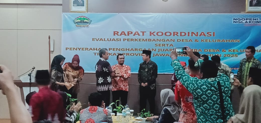 Wow! Desa Glesungrejo Wonogiri Tembus 12 Besar Terbaik Jawa Tengah, Kalahkan Ribuan Desa Sabet Penghargaan Bergengsi 2025