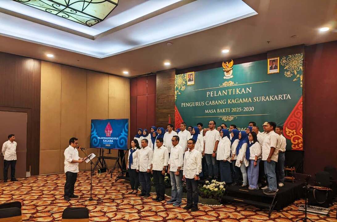 KGPHA Dipokusumo Resmi Dilantik Sebagai Ketua Umum Kagama Solo