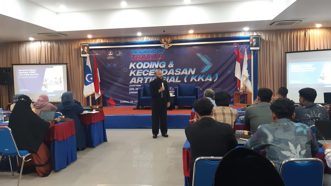YASMI-FKAM Gelar Training of Trainer Koding dan Kecerdasan Artifisial
