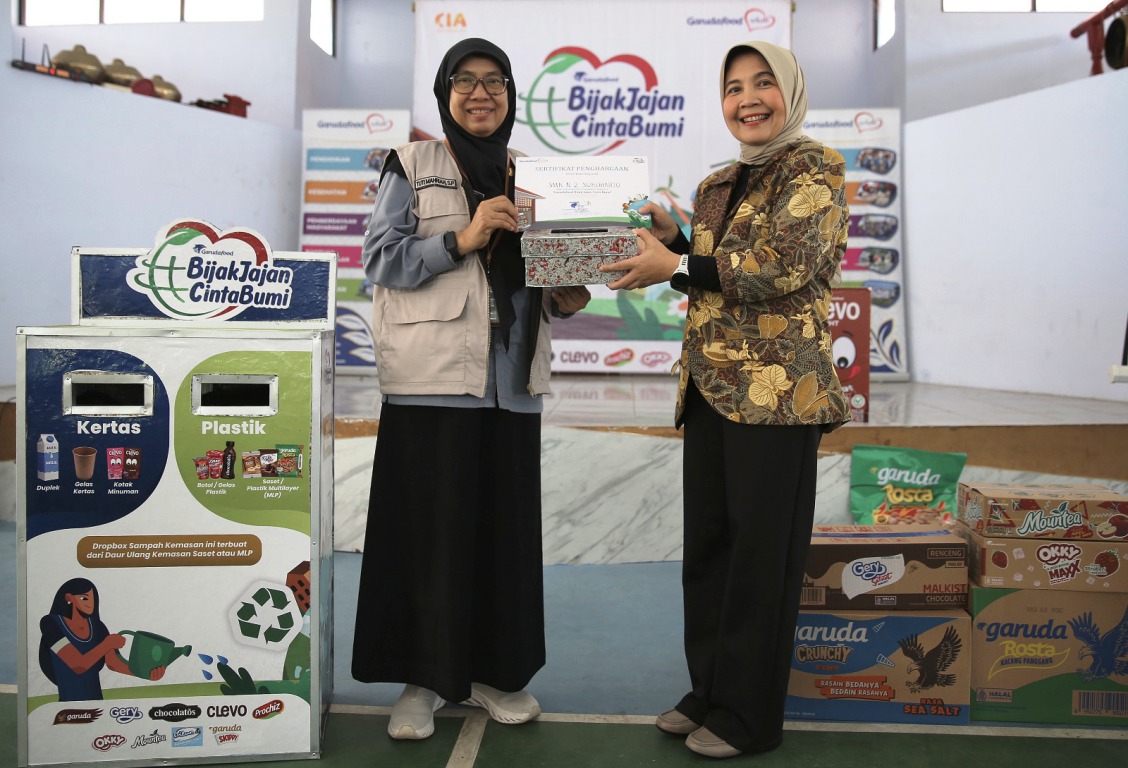 Garudafood “Bijak Jajan Cinta Bumi” Ajak Generasi Muda Peduli Jajanan Aman dan Kelestarian Lingkungan