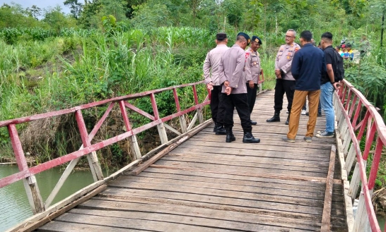 Jembatan Dungtemu Direview Brimob, Fix Nggak Main-Main Tinggal Tunggu Eksekusi