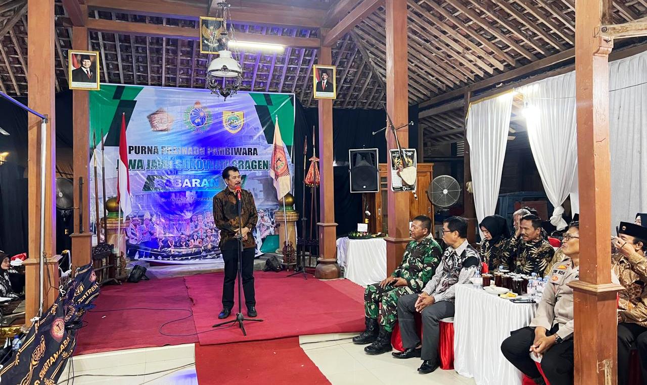 Sosialisasi 4 Pilar DPR RI Dikemas Melalui Budaya Jawa Tengah, Sriyanto Saputro Tekankan Pentingnya Penguatan Nilai Kebangsaan