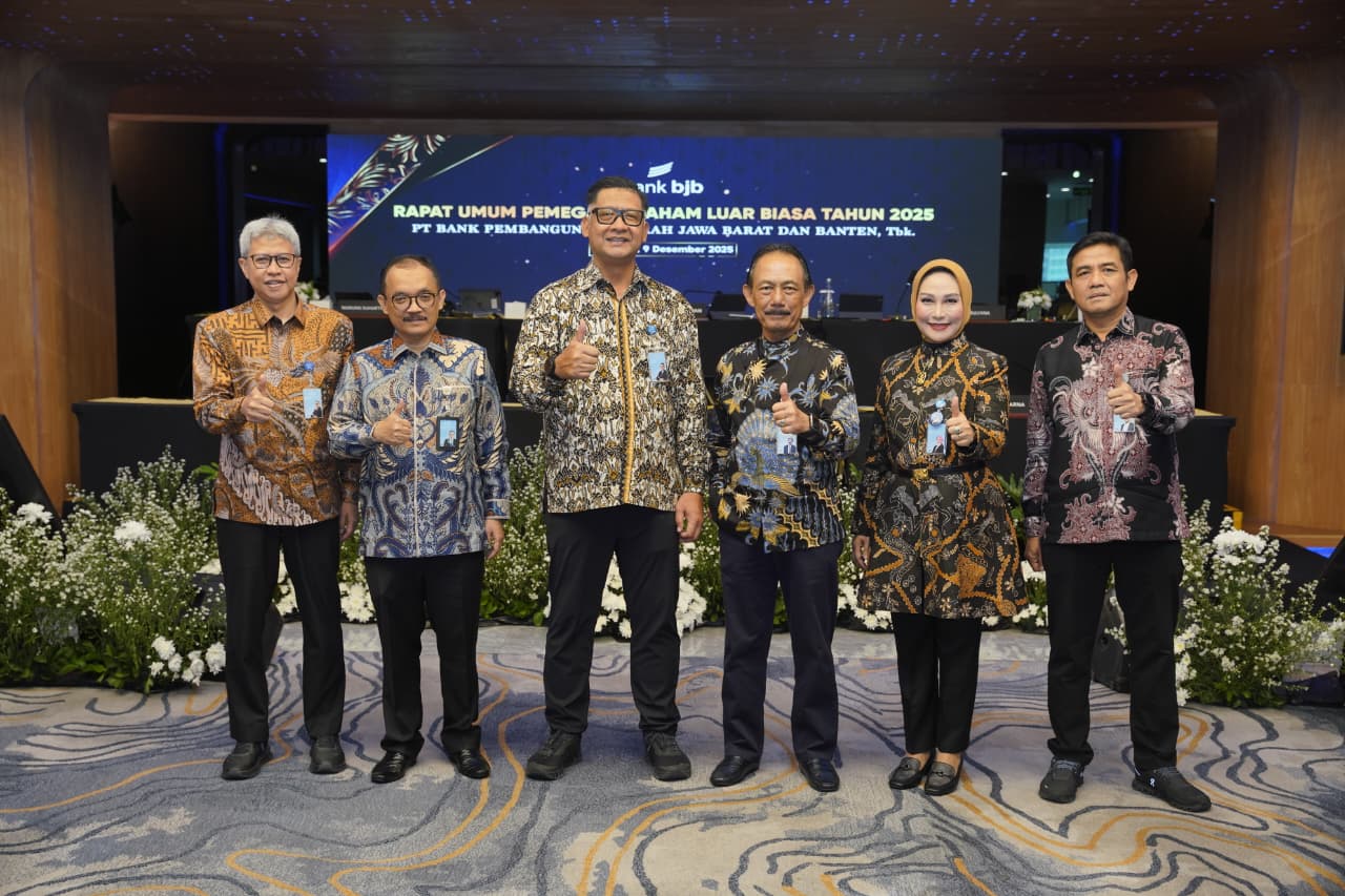 Bank BJB Mantapkan Arah Kepemimpinan dan Tata Kelola Perusahaan Melalui RUPS LB 2025