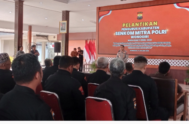 Pengurus Baru Senkom Wonogiri Diminta Siap Gaspol Lawan Judol Pinjol