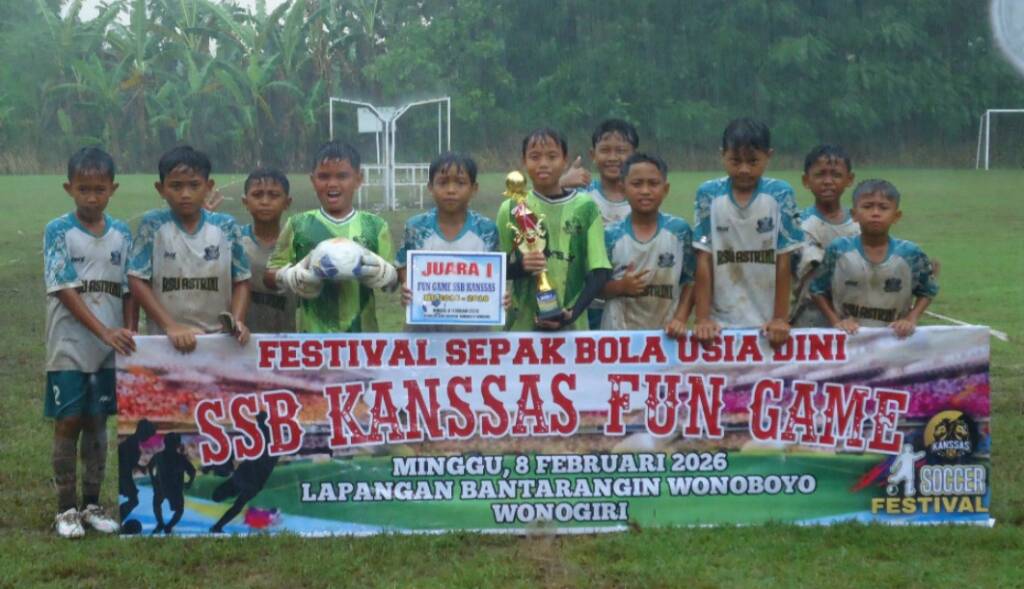 2 Tim Turun, SSB New Persik’s Borong Juara I dan III Kansas Cup KU-11, Lapangan Bantarangin Bergemuruh