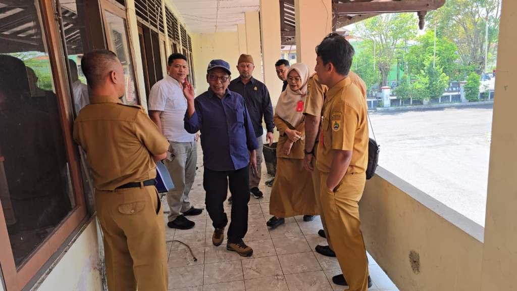 Komisi I DPRD Sragen Sidak Kantor Pemda Lama Menindak Lanjuti Rencana Pembongkaran Gedung