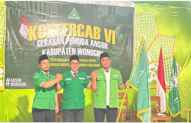 Dari Jual Mete ke Pucuk Pimpinan Ansor! CEO Mete Cumbri Soenarto Aklamasi Pimpin GP Ansor Wonogiri 2026–2030