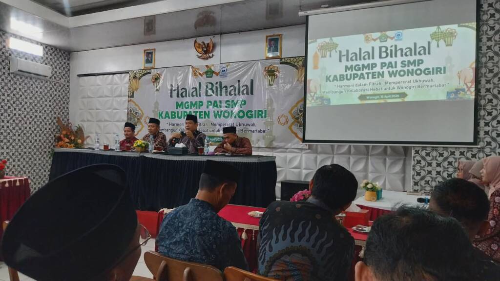 Halal Bihalal Guru Agama Islam Wonogiri yang Bikin Merinding! Tausyiah Soal Emosi Guru Jadi Sorotan