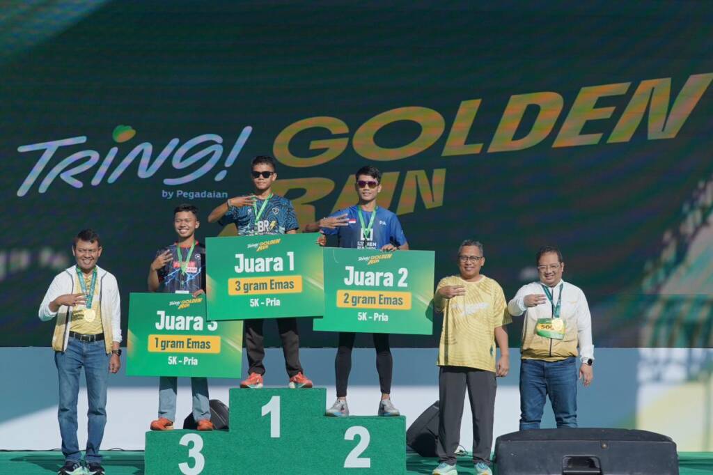 Worth It Banget! Tring! Golden Run 2026 Ubah Lari Jadi Cuan, Sehat plus Tajir Mindset