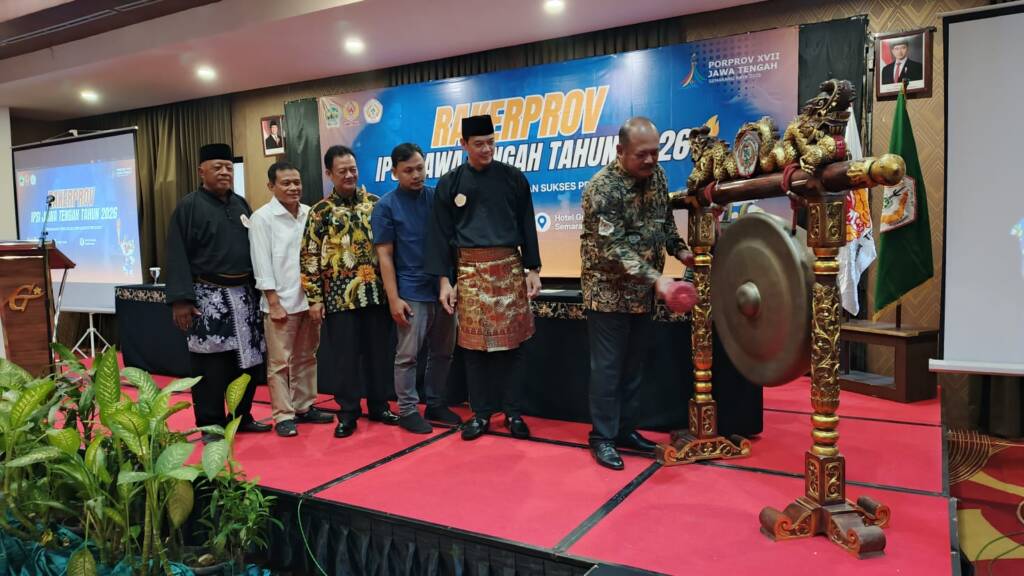 Rakerprov IPSI Jateng Dibuka! Ketua KONI Jateng Pasang Target Ganas di PON 2028, Atlet Silat Diminta Jangan Cepat Puas