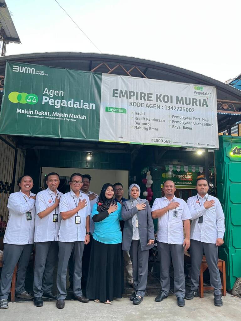 Spill Lokasi Baru Empire Koi Muria, Pegadaian Buka Outlet Depan Taman Gondangmanis Kudus, Dekat UMK Ges