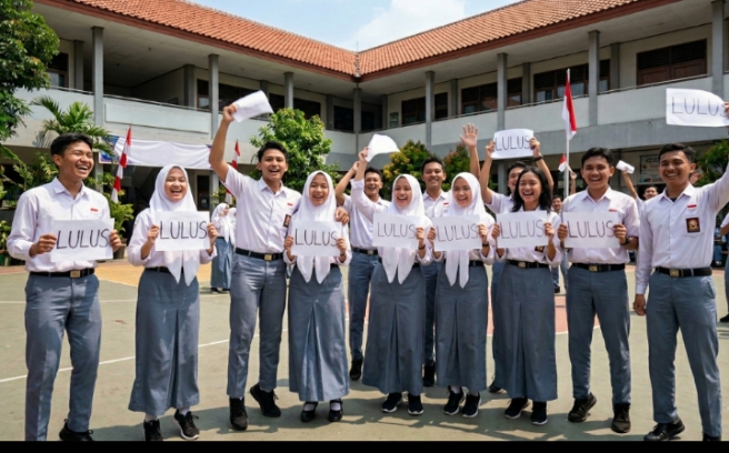 Lulus sekolah