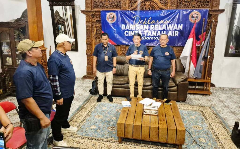 Barisan Relawan Pecinta Tanah Air Deklarasi Di Solo, Usung Tagline Jadi Mata dan Telinga Bangsa