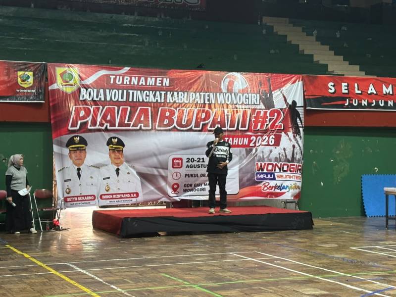Pracimantoro Juara Voli Piala Bupati Wonogiri 2026
