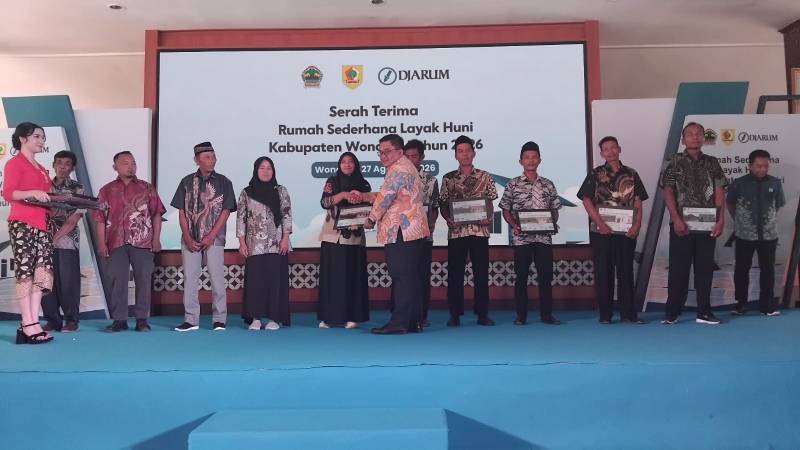 11 Ribu RTLH Menghantui Wonogiri, PT Djarum Bantu Renovasi 1 Rumah Warga