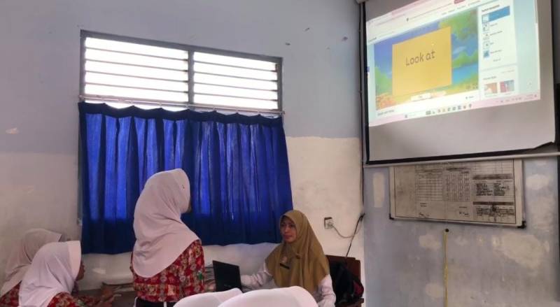 Dari 150 Jadi 500 Lebih, SMPN 1 Selogiri Dongkrak Vocabulary Siswa Lewat STROBERY BARIS