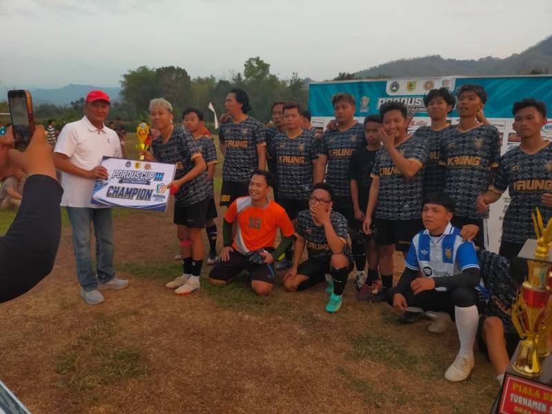 Jago Kapuk! Pordus Tanjungsari Wonogiri Berakhir Dramatis, Juara Kaung Bawa Pulang Gelar dan Warga Dapat Motor