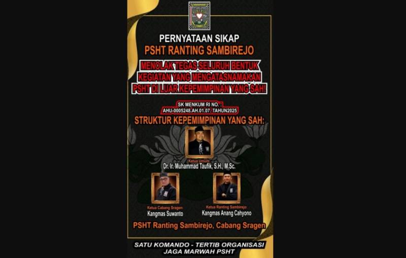 PSHT Ranting Sambirejo Sragen 1