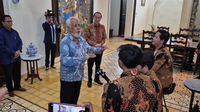 Bertemu Jokowi di Solo, Xanana Gusmao Nyanyi Bengawan Solo dan Makan Nasi Goreng