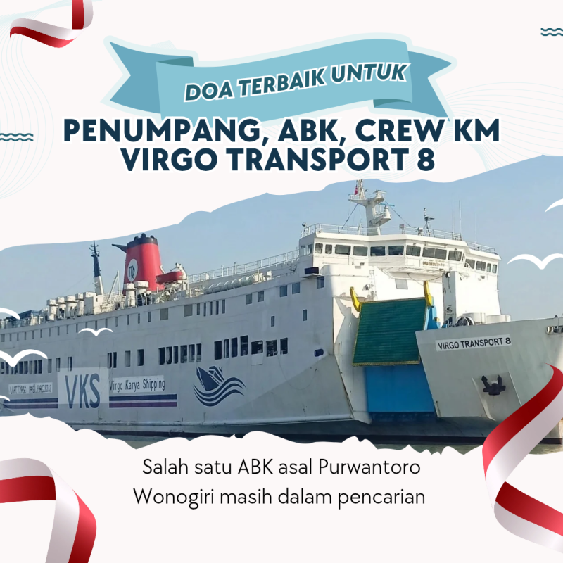 Warga Purwantoro Wonogiri Jadi Korban Kapal Virgo Transport 8