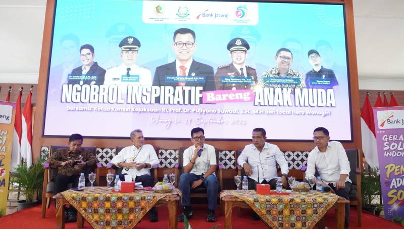 Dunia Maya Makin Ramai, Ketua Komjak RI Pesan Anak Muda Wonogiri: Jangan Sampai Kehilangan Kompas