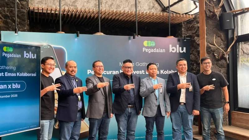 Modal Cuma Ceban Lu Udah Bisa Punya Emas Physical, Collab Pegadaian-Blu by BCA