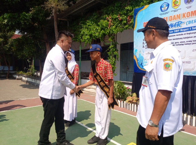 SMPN 1 Selogiri Wonogiri Jadi Pilot Project Sekolah Bersinar, Siswa Diminta Berani Tolak Narkoba dan Kejar Prestasi