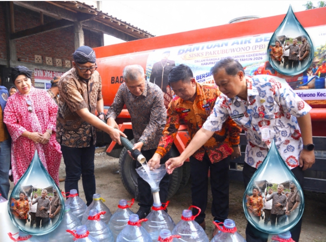 Kraton Solo Bantu 75.000 Liter Air Bersih Warga Gunung Kukusan Wonogiri, Dipimpin PB XIV Hangabehi
